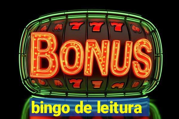 bingo de leitura